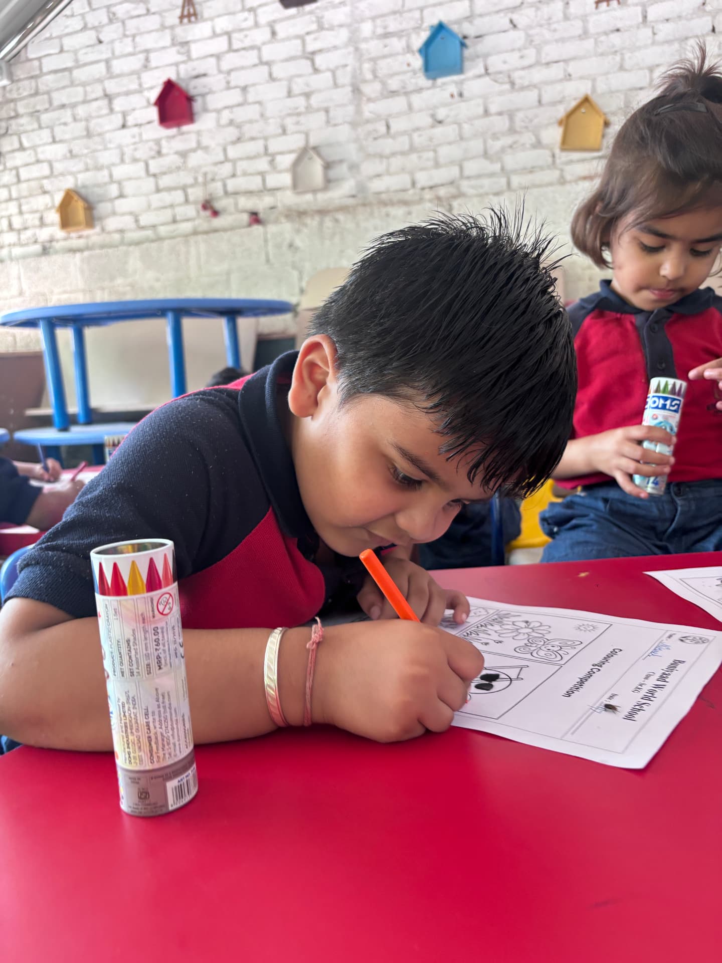 UKG children at Buniyaad World School, Mansarovar Jaipur